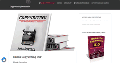 Desktop Screenshot of copywritingpersuasivo.com